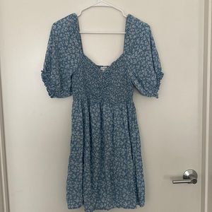Blue Floral Dress